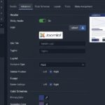 Joomla 5 Cassiopeia template dashboard showing settings panel
