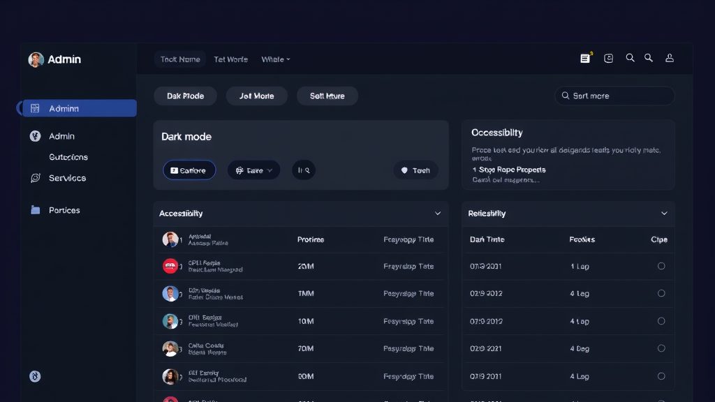 Joomla 5 admin dashboard with modern interface and dark mode