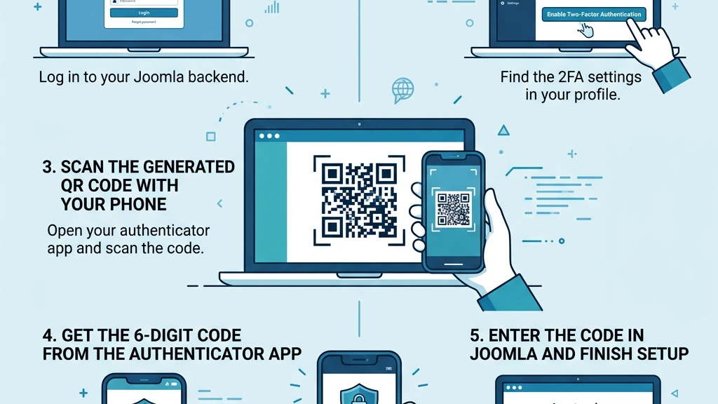 Scanning QR code with Google Authenticator for Joomla 2FA setup