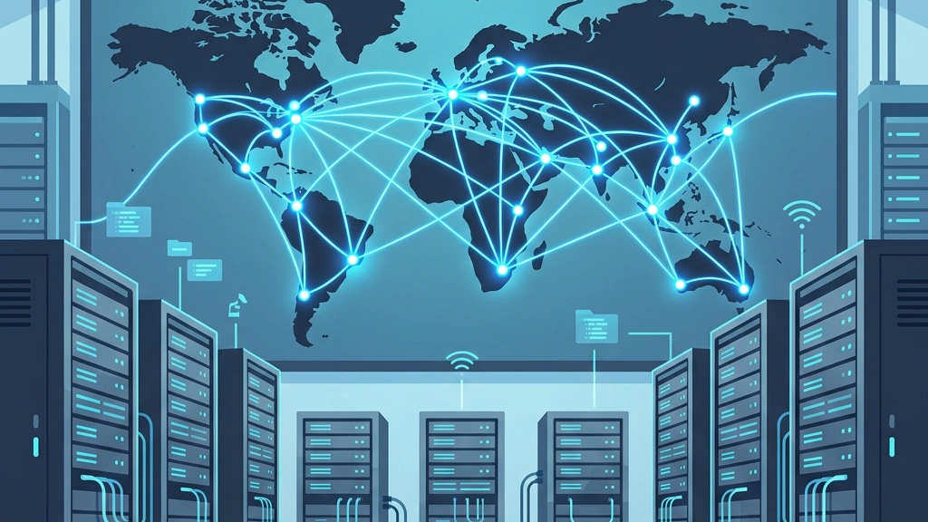 CDN network with global edge server connections