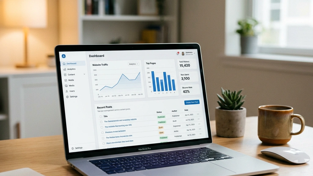 Joomla CMS Admin Analytics