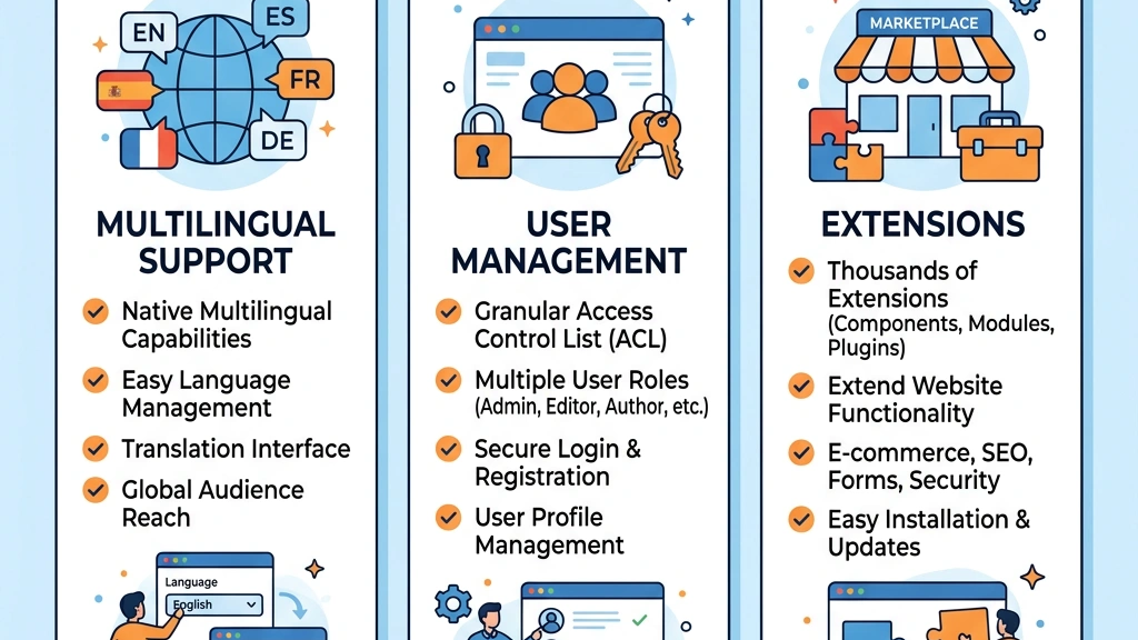 Joomla CMS Features Comparison