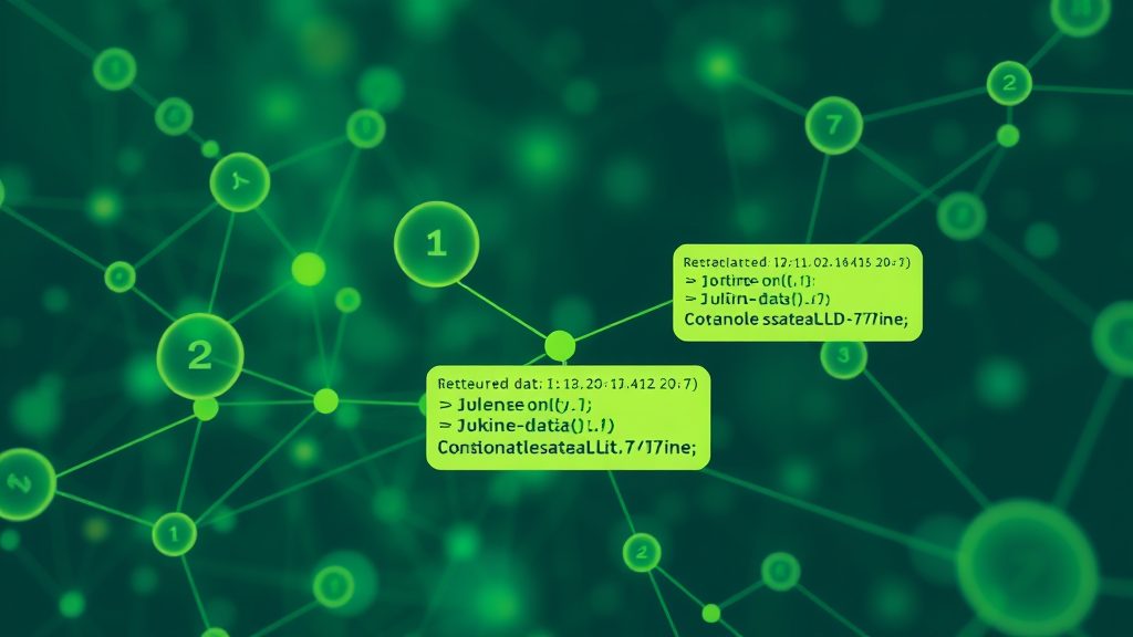 Metadata and structured data visualization with schema markup nodes