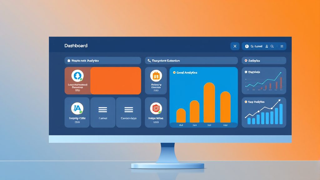 Joomla SEO extension dashboard showing analytics and optimization tools
