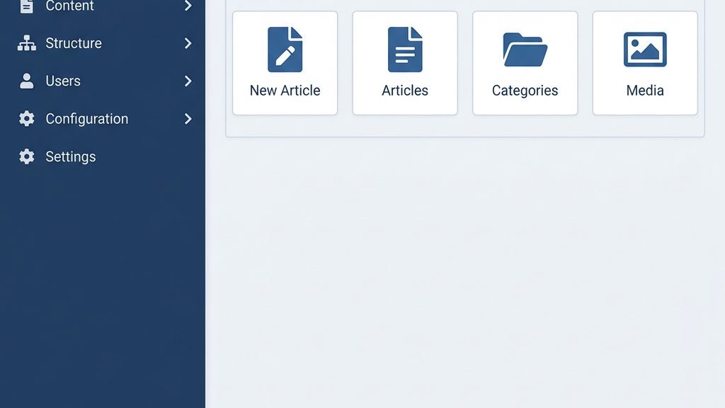 Joomla extension manager showing plugins and components