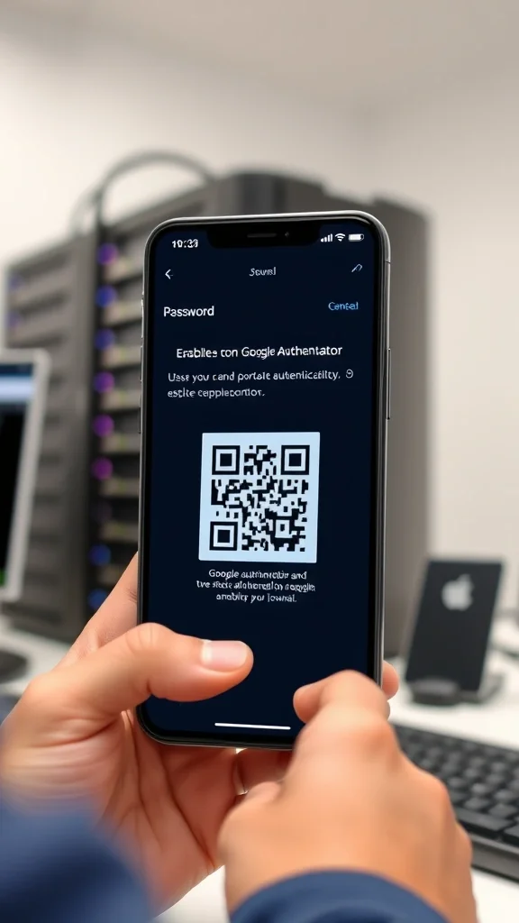 Server administrator enabling two-factor authentication on Joomla site