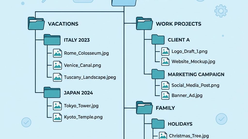 Organized folder structure in Joomla Media Manager