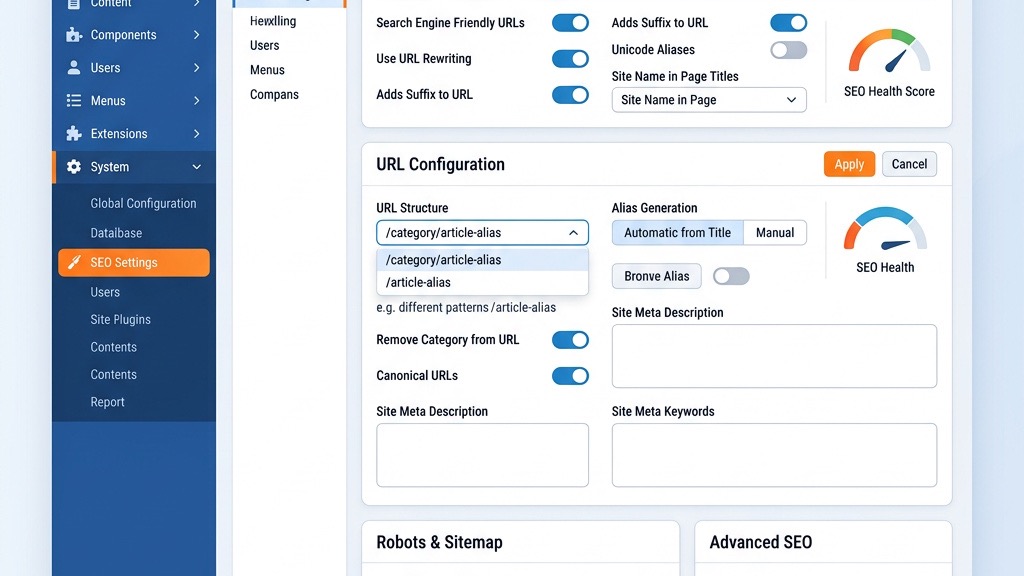 Structured data schema markup visualization for search engines