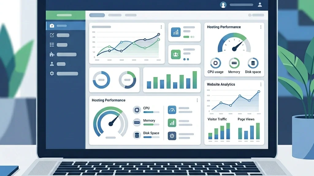 Joomla CMS dashboard on SiteGround