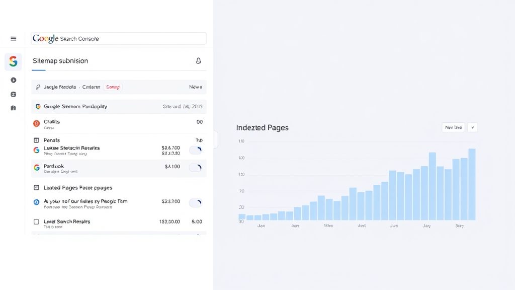 Google Search Console sitemap submission interface