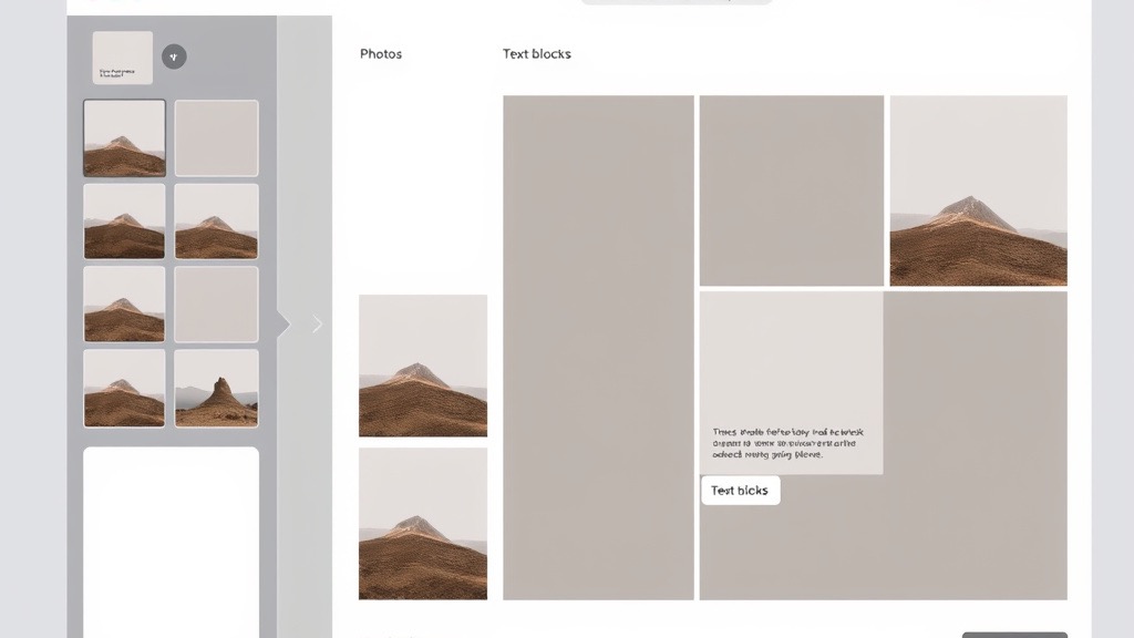 Squarespace drag-and-drop template editor