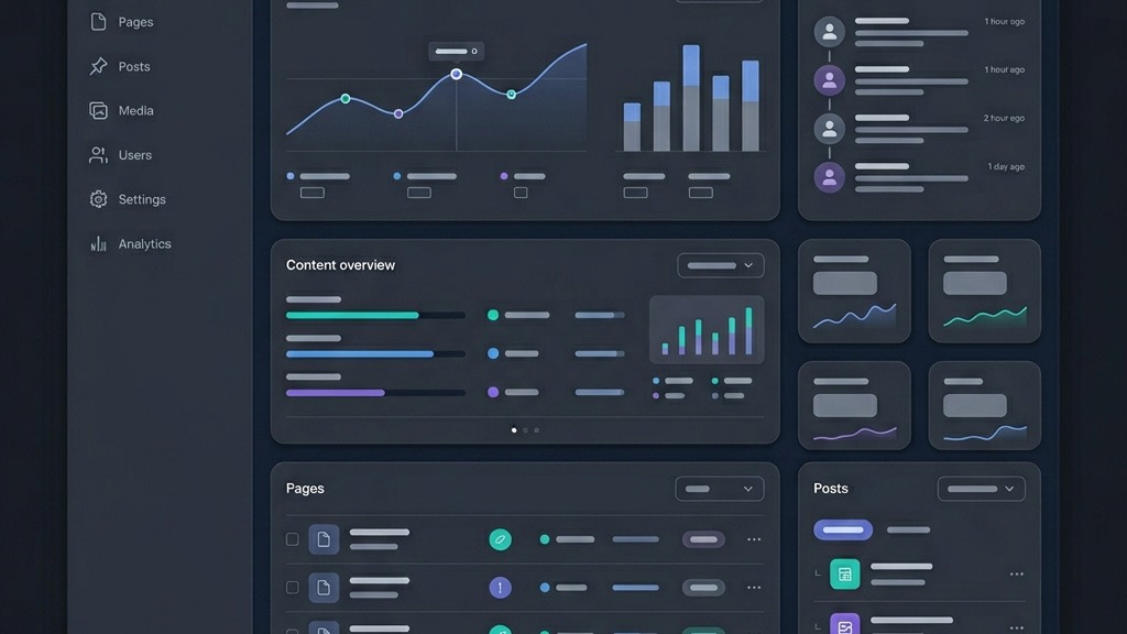 TYPO3 backend admin interface