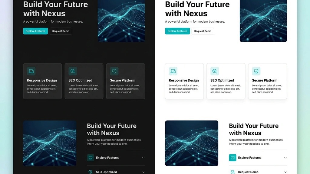 Dark mode and light mode comparison in Cassiopeia