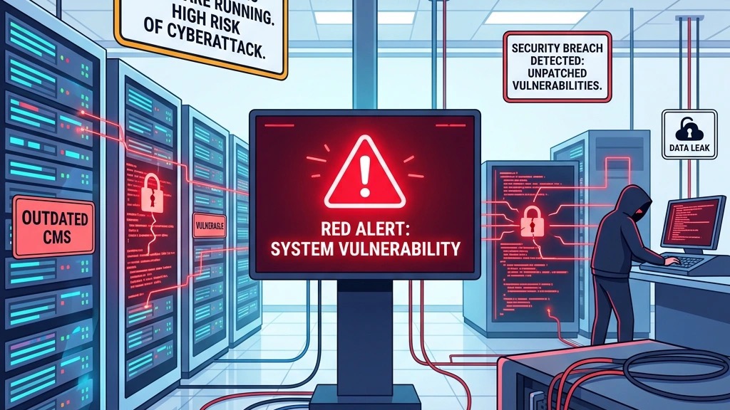 Security risks of running an end-of-life Joomla version